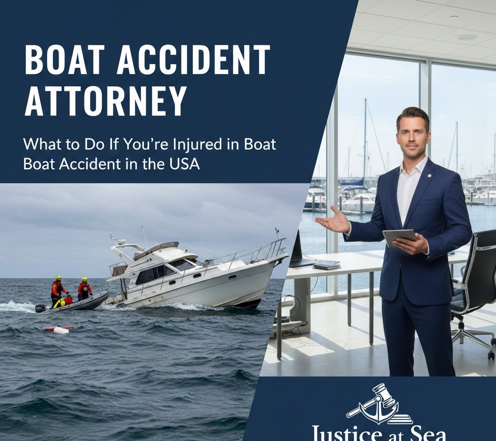 Boat Accident Attorney: What to Do If You’re Injured in a Boat Accident in the USA
